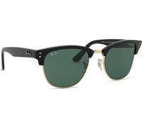 Ray - Ban Unisex Ray - Ban RBR0504S CLUBMASTER REVERSE 6677VR Lunettes de soleil Acétate Noir Vert Carré Normale