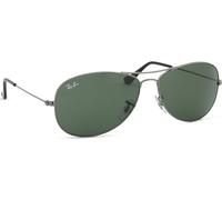Ray - Ban Homme Ray - Ban RB3362 COCKPIT 004 Lunettes de soleil Métal Gris G15 Pilote Normale