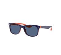 Ray - Ban Enfant Ray - Ban RJ9052S JUNIOR NEW WAYFARER 178/80 Lunettes de soleil Injecté Bleu Bleu Carré Normale