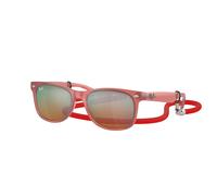 Ray - Ban Enfant Ray - Ban RJ9052S JUNIOR NEW WAYFARER 7145A8 Lunettes de soleil Injecté Rouge Orange Carré Normale