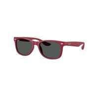 Ray - Ban Enfant Ray - Ban RJ9052S JUNIOR NEW WAYFARER 717887 Lunettes de soleil Nylon Rouge Gris Carré Normale