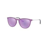 Ray - Ban Enfant Ray - Ban RJ9060S JUNIOR ERIKA 70084V Lunettes de soleil Injecté Violet Gris Pantos Normale