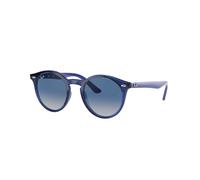 Ray - Ban Enfant Ray - Ban RJ9064S 70624L Lunettes de soleil Injecté Bleu Gris Pantos Normale Ombré