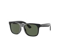 Ray - Ban Enfant Ray - Ban RJ9069S JUNIOR JUSTIN 100/71 Lunettes de soleil Injecté Noir Vert Carré Normale
