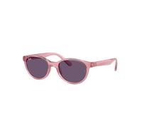 Ray - Ban Enfant Ray - Ban RJ9080S 71691A Lunettes de soleil Injecté Rose Violet Carré Normale