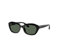 Ray - Ban Enfant Ray - Ban RJ9081S 100/71 Lunettes de soleil Acétate Noir Vert Géométrique Normale