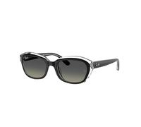 Ray - Ban Enfant Ray - Ban RJ9081S 715811 Lunettes de soleil Acétate Noir Gris Géométrique Normale Nuancé