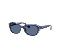 Ray - Ban Enfant Ray - Ban RJ9081S 715980 Lunettes de soleil Acétate Marron Bleu Géométrique Normale