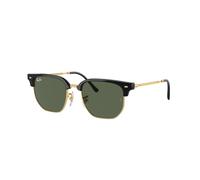 Ray - Ban Enfant Ray - Ban RJ9116S JUNIOR NEW CLUBMASTER 100/71 Lunettes de soleil Injecté Noir Vert Géométrique Normale