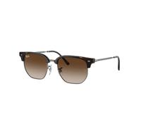 Ray - Ban Enfant RJ9116S JUNIOR NEW CLUBMASTER 152/13 Lunettes de soleil Injecté Tortue Marron Géométrique Normale Ombré