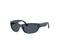 Ray - Ban Enfant Ray - Ban RJ9189S 719687 Lunettes de soleil Injecté Bleu Gris Pillow Normale