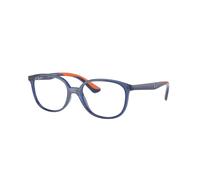 Ray - Ban Enfant Ray - Ban RY1598 3775 TRANSPARENT BLUE Montures optiques Plastique Carré