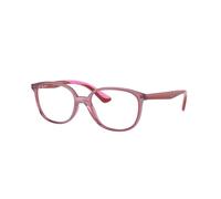 Ray - Ban Enfant Ray - Ban RY1598 3777 TRANSPARENT RED Montures optiques Plastique Rouge Carré