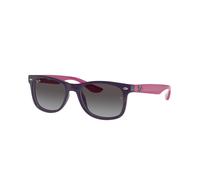 Ray - Ban Enfant RJ9052S JUNIOR NEW WAYFARER 70218G Lunettes de soleil Nylon Violet Gris Carré Normale Ombré