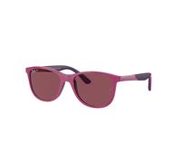 Ray - Ban Enfant RJ9077S 71495Q Lunettes de soleil Injecté Rose Violet Carré Polarisé