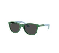 Ray - Ban Enfant RJ9077S 718887 Lunettes de soleil Injecté Bleu Gris Carré Normale