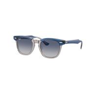Ray - Ban Enfant RJ9098S 71554L Lunettes de soleil Acétate Bleu Gris Carré Normale Ombré