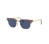 Ray - Ban Enfant RJ9116S JUNIOR NEW CLUBMASTER 715680 Lunettes de soleil Injecté Rose Bleu Géométrique Normale