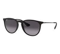Ray-Ban Lunettes de soleil ERIKA RB4171 pour femme 54 mm Noires Panto (622/8G)