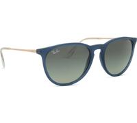 Ray - Ban Femme Ray - Ban RB4171 ERIKA 681311 Lunettes de soleil Nylon Bleu Gris Pantos Normale Ombré