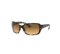 Ray - Ban Femme Ray - Ban RB4068 RB4068 710/51 Lunettes de soleil Injecté Tortue Carré Normale Ombré