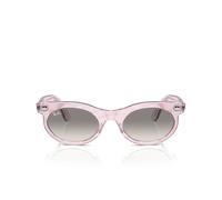 Ray - Ban Unisex Ray - Ban RB2242 WAYFARER OVAL 138432 Lunettes de soleil Acétate Violet Gris Ronde Normale Ombré