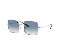 Ray - Ban Femme Ray - Ban RB1971 SQUARE 91493F Lunettes de soleil Métal Argent Bleu Carré Normale Ombré