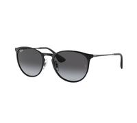 Ray - Ban Femme RB3539 ERIKA METAL 002/8G Lunettes de soleil Métal Noir Gris Pantos Normale Ombré