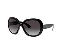Ray - Ban Femme Ray - Ban RB4098 JACKIE OHH II 601/8G Lunettes de soleil Nylon Noir Gris Papillon Normale Ombré