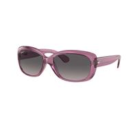Ray - Ban Femme Ray - Ban RB4101 JACKIE OHH 6591M3 Lunettes de soleil Nylon Violet Gris Papillon Polarisé Ombré