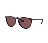 Ray - Ban Femme Ray - Ban RB4171 ERIKA 601/5Q Lunettes de soleil Injecté Noir Violet Pantos Polarisé