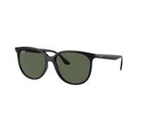 Ray - Ban Femme Ray - Ban RB4378 601/71 Lunettes de soleil Injecté Noir Vert Carré Normale