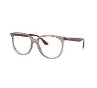 Ray - Ban Femme Ray - Ban RX4378V 8083 Montures optiques Injecté Gris Transparent Carré Normale