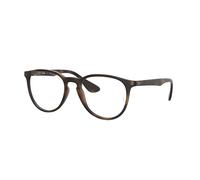 Ray - Ban Femme Ray - Ban RX7046 ERIKA 5365 Montures optiques Injecté Tortue Transparent Ronde Normale