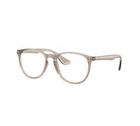 Ray - Ban Femme Ray - Ban RX7046 ERIKA 8507 Montures optiques Injecté Marron Transparent Ronde Normale