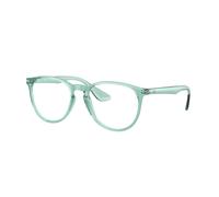 Ray - Ban Femme Ray - Ban RX7046 ERIKA 8508 Montures optiques Injecté Vert Transparent Ronde Normale