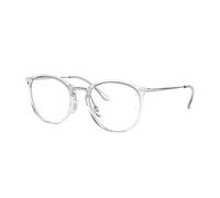 Ray - Ban Femme Ray - Ban RX7140 2001 Montures optiques Injecté Transparent Transparent Pantos Normale
