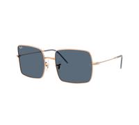 Ray - Ban Femme RBR0104S SQUARE REVERSE 92023A Lunettes de soleil Métal Or Bleu Carré Normale