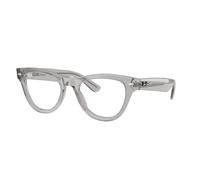 Ray - Ban Femme RX5510 2102 Montures optiques Acétate Gris Transparent Cat Eye Normale