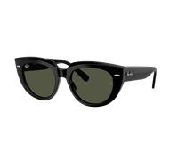Ray-Ban Femme Sunglass Doreen - Couleur du Monture: Noir, Couleur de Lentille: Vert G-15