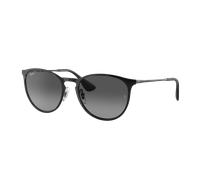 Ray-Ban Femme Sunglass RB3539 Erika Metal - Couleur du Monture: Noir, Couleur de Lentille: Gris