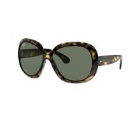 Ray-Ban Femme Sunglass RB4098 Jackie Ohh II - Couleur du Monture: Havana Clair, Couleur de Lentille: Vert Classic