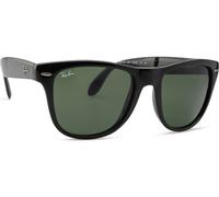 Ray-Ban Lunettes de soleil RB4105 Folding Wayfarer 601 Homme Injecté Noir G-15 Carré