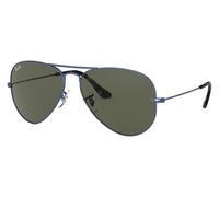 Ray ban Grand Métal Soleil RB3025 918731 58-14 Bleu - G-15 Vert Classique