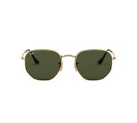 Ray - Ban Unisex RB3548N HEXAGONAL 001/58 Lunettes de soleil Métal Or G15 Géométrique Polarisé