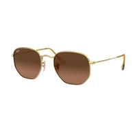 Ray-Ban - Hexagonal Lunettes de soleil - unisex - Accessoires - Jaune - Taille: 48 MM