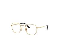 Ray-Ban Hexagonal Optics Monture Or Verres Transparents 51-21