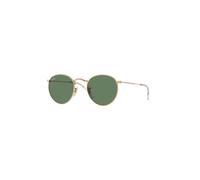 Ray-Ban Lunettes de soleil Round Metal RB3447 001 Ronde Doré Métal