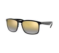 Ray - Ban Homme Ray - Ban RB4264 601/J0 Lunettes de soleil Injecté Noir Bleu Carré Polarisé Ombré