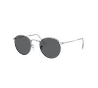 Ray - Ban Homme Ray - Ban RB3447 ROUND METAL 9198B1 Lunettes de soleil Métal Argent Gris Ronde Normale